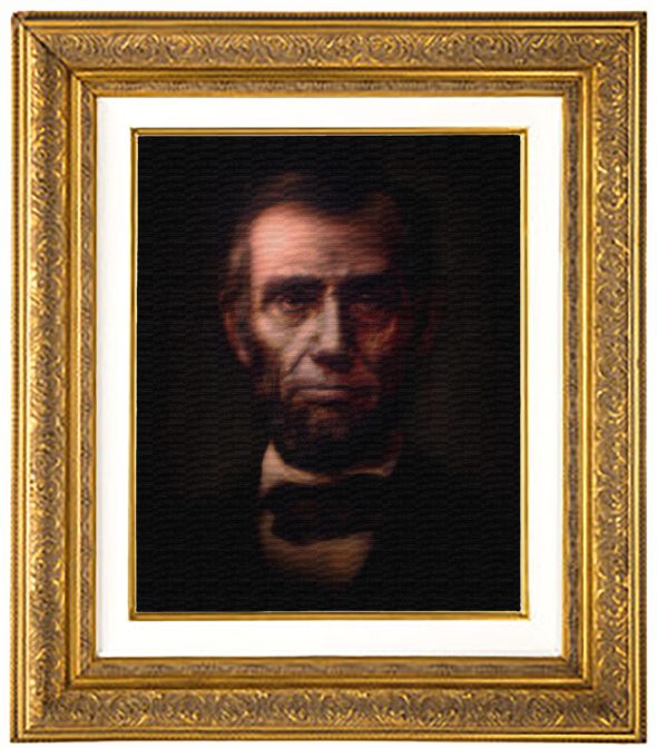Featyred Item Lincoln Framed